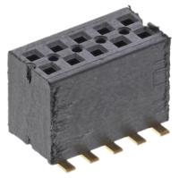 fle-105-01-g-dv Samtec FLE Series Straight Surface Mount PCB Socket, 10-Contact, 2-Row, 1.27mm Pitch, SMT Termination