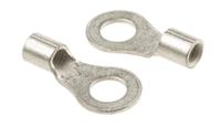 33462 TE Connectivity, SOLISTRAND Uninsulated Crimp Ring Terminal, M8 Stud Size, 6.6mm² to 10.5mm² Wire Size