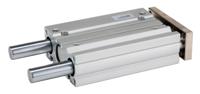 180-346 RS PRO Pneumatic Guided Cylinder - 32mm Bore, 125mm Stroke, Double Acting