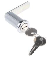 b448032 Euro-Locks a Lowe & Fletcher group Company Camlock, 37.7mm Panel-to-Tongue, 20.1 x 17.6mm Cutout, Key Unlock