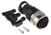 192991-0515 ITT Cannon Circular Connector, 12 Contacts, Cable, Standard Connector, Socket, Female, IP65, Trident Ringlock Series