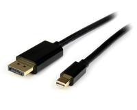 mdp2dpmm4m StarTech.com Male Mini DisplayPort to Male DisplayPort, PVC  Cable, 4K @ 60 Hz, 4m