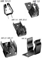 c098994 Mersen Sliver Plated Copper Bolt In Mount Fuse Clip for 10.3 x 58mm Cartridge Fuse