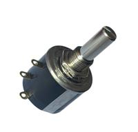 278-0315 RS PRO 100kΩ Rotary Potentiometer 10-Turns 1-Gang Bushing Mount