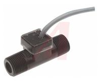 173931-c Gems Sensors FT-110 Series Turbine Flow Sensor for Liquid, 0.5 l/min Min, 5 L/min Max