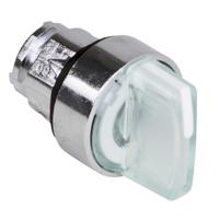 zb4bk1513 Schneider Electric XB4 3 Position Selector Switch Head Standard Handle White Spring Return to Centre
