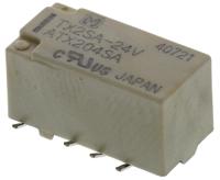 tx2sa-24v Panasonic DPDT Non-Latching Relay PCB Mount, 24V dc Coil, 2 A