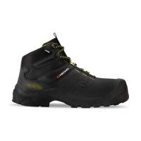 6731311 Heckel Heckel Black Composite Toe Capped Unisex Safety Boots, UK 11, EU 46