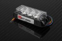 907-5959 RS PRO Red Flashing Light Module, 12 V dc, 24 V dc, Surface Mount, Wall Mount, LED Bulb, IP67