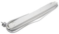 146-6750 RS PRO 5m 8 Socket Type E - French Extension Lead, 250 V