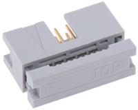 awhc-10-0111-t ASSMANN WSW 10-Way IDC Connector Plug for Cable Mount, 2-Row