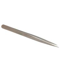 429-705 RS PRO 115mm, Low Carbon Austenitic Steel, Straight, Tweezer