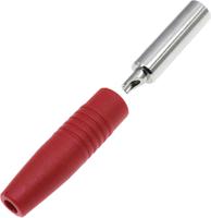 208-0246 RS PRO Red Female Banana Socket, 4 mm Connector, Solder Termination, 24A, 30V, Nickel Plating