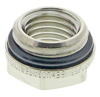 52104570 Lapp Cable Gland Adaptor, M16 Exterior Thread, M12 Interior Thread, Nickel Plated Brass, SKINDICHT Series