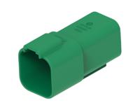 dt04-6p-te03 TE Connectivity, DT04-6P Automotive Connector Plug Green Cable 6 Way, Cable Termination DT04-6P-TE03