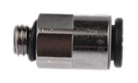 3101-06-55 Legris LF3000 Series Straight Threaded Adaptor, M7 Male to Push In 6 mm, Threaded-to-Tube Connection Style