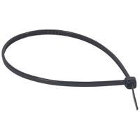 031802 Legrand Cable Tie, Cable Ties, 180mm x 2.4 mm, Black Plastic, Pk-100units