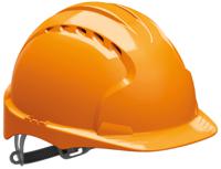 ajf160-000-800 JSP EVO3 Orange Safety Helmet, AdjustableVentilated