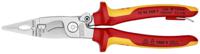 13-96-200-t Knipex Combination Pliers, 200 mm Overall, Straight Tip, VDE/1000V