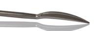 661 SAM Steel Curved Scrapper, 1 piece