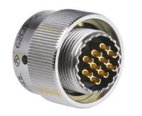 62gb-56t12-10sn416 Amphenol Limited, 62GB, Nickel Iron Alloy 10 Way Cable Mount MIL Spec Circular Connector Plug, Socket Contacts,Shell