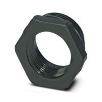 1410738 Phoenix Contact Cable Gland Adaptor, M40 x 1.5 Exterior Thread, M32 x 1.5 Interior Thread, Glass Fibre Reinforced,