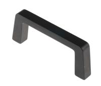 347-8254 Pinet Black Aluminium Handle 40 mm Height, 12.2mm Width, 102mm Length
