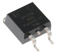 bt137b-800f118 WeEn Semiconductors Co., Ltd Surface Mount, 3-pin, TRIAC, 800V, Gate Trigger 1.5V 800V