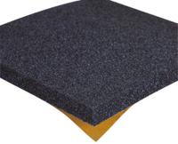 841005 Paulstra Hutchinson Adhesive Rubber Acoustic Insulation, 500mm x 500mm x 22.5mm