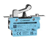 83254224 Crouzet Roller Lever Micro Switch, Screw Terminal, SPST, IP67
