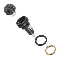 hpg Eaton 30A Panel Mount Fuse Holder for 10 x 38mm Fuse, 1P, 600V ac