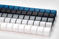 161-64401-hwpp25-pp-bk HellermannTyton Spiral Wrap, I.D 25mm, 27mm Polypropylene Helawrap Series