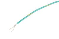 3050-gy005 Alpha Wire Hook-up Wire PVC Series Green/Yellow 0.23 mm² Hook Up Wire, 24 AWG, 7/0.20 mm, 30m, PVC Insulation, 3050