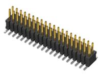ftsh-110-01-f-dv-p Samtec FTSH Series Straight Through Hole Pin Header, 10 Contact(s), 1.27 mm Pitch, 2 Row, Unshrouded