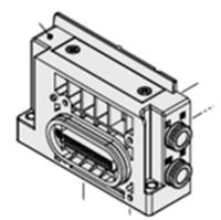 sy30m-1-1as-c8-na SMC SY30M Block Assembly Kit, SY30M-1-1AS-C8-NA