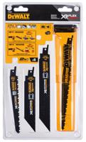 dt99551-qz DeWALT, 14/18 TPI, 4/6 TPI Teeth Per Inch 152mm Cutting Length Reciprocating Saw Blade, Pack of 8