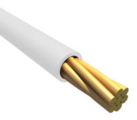 6711-wh005 Alpha Wire Ecogen Ecowire Series White 0.13 mm² Hook Up Wire, 26 AWG, 7/0.16 mm, 30m, MPPE Insulation, 6711 WH005