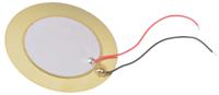 837-7840 RS PRO 85dB PCB Mount Continuous Piezo Buzzer, 35 (Dia.) x 0.51mm, 8V dc Max
