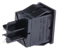 621-1691900nxrs Carlingswitch SPST, On-Off Rocker Switch Panel Mount