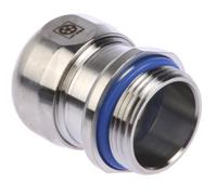53806742 Lapp SKINTOP Series Metallic Stainless Steel Cable Gland, M25 Thread, 9mm min., 17mm max., IP69K