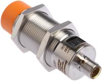 ki5087 ifm electronic Capacitive Threaded Barrel Proximity Sensor, M30, 15 mm Detection, PNP NO/NC, 10 → 36 V dc