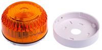 531026full-0979 Eaton Series Amber Flashing Beacon, 9 → 60 V dc, Surface Mount, Xenon Bulb, IP54