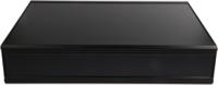 188-1269 RS PRO Black Extruded Aluminium Heat Sink Case, IP40, Black Lid, 400 x 300 x 86mm