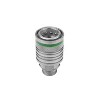 qrc-hp-12-f-10lb-b-w3 Stauff Carbon Steel Female Hydraulic Quick Connect Coupling, M16 x 1.5 Female