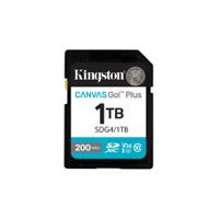 sdg41tb Kingston 1 TB SDXC SD Card, Class 10, U3, UHS-I, V30
