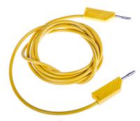 934065103 Hirschmann Test & Measurement, 16A, 60V dc, Yellow, 2m Lead Length