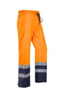 s101-5729-m Sioen Flensburg Orange, Navy Hi Vis Trouser Flame Retardant, Anti-Static M M Leg Length 31in