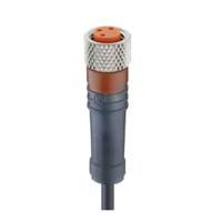 43566-rkmv-3-22410-m Lumberg Automation Female 3 way M8 to Free End Sensor Actuator Cable