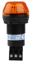 855pb-b24se522 Allen Bradley 855P Series Amber Multiple Effect Beacon, 24 V ac/dc, Panel Mount, LED Bulb