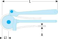 344b12 Facom Pipe Bender For Use With Annealed Copper 12 mm